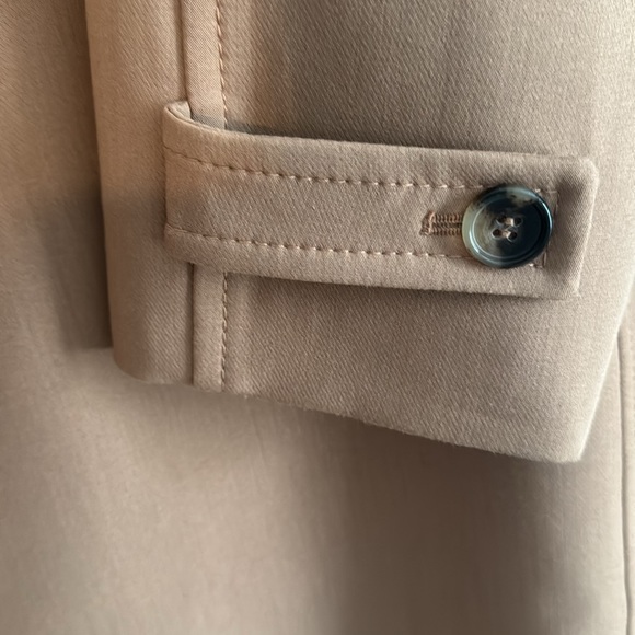 Zara long coat xtra large worn once tan color fully lined. - Picture 3 of 9